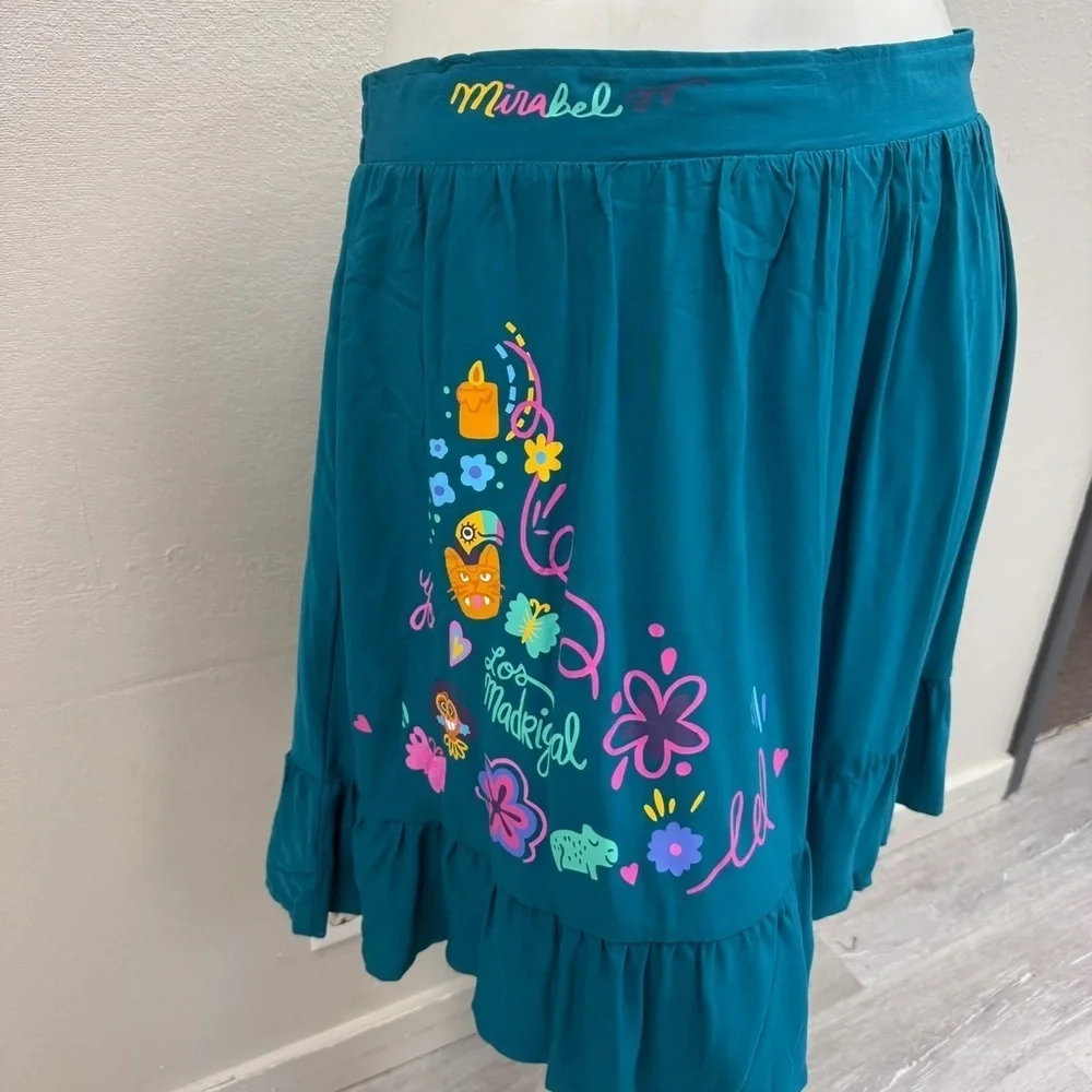 Hot Topic Disney Encanto Mirabel Skirt - New - Size 22/24 (3)